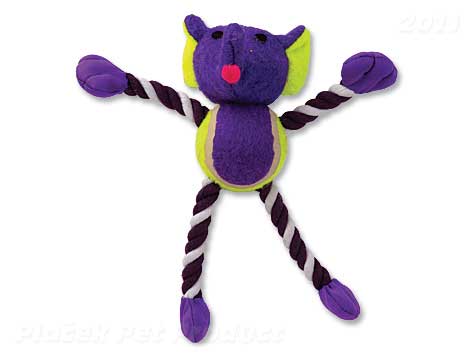 Hračka opička plyšová + provaz