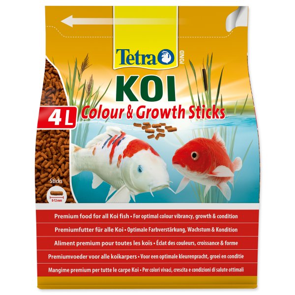 Tetra Pond Koi Sticks Growth&Color 4l