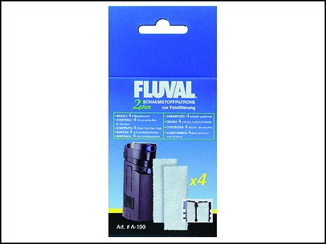 Náplň vata filtrační Fluval 2 Plus 4 ks