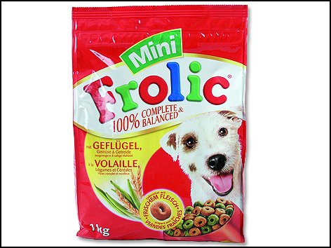 Frolic Mini s drůbežím masem, zeleninou a cereáliemi 1kg