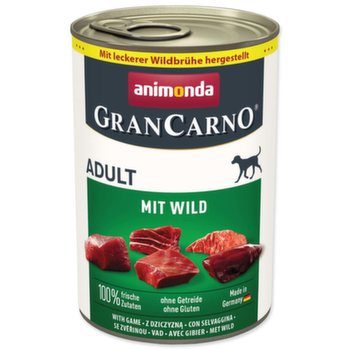 Konzerva Animonda hovězí/zvěřina 400g