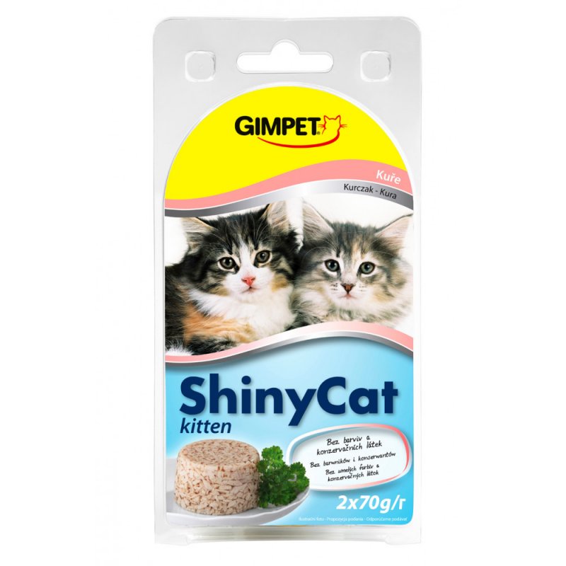 ShinyCat  Junior kuře 2x70g