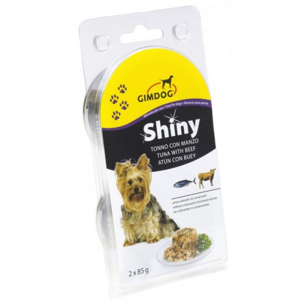 ShinyDog tuňák + hovězí 2x85g