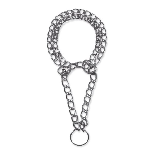 Polostahovací obojek dvouřadý L-XL:55cm/2,5mm