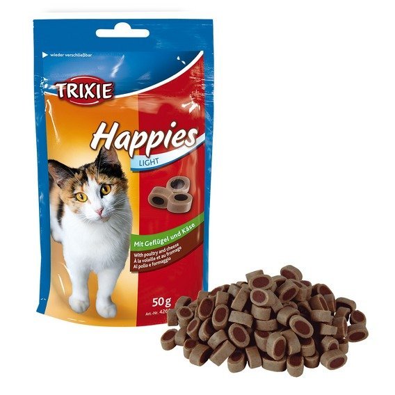 HAPPIES light - kuřecí kolečka se sýrem 50g TRIXIE