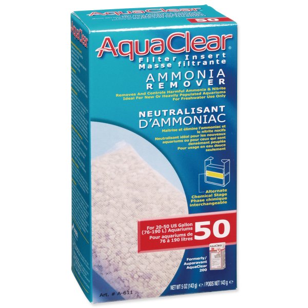 Náplň odstraňovač dusíkatých látek AC 50 (AC 200) 143 g