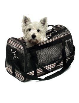 Flamingo Přenosná taška PICCAILLY pro psy 50x27x31cm