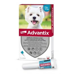 Advantix Spot On 1x1ml pro psy 4-10kg 