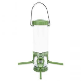 Zahradní závěsné automatické krmítko 4 otvory 450ml/23cm