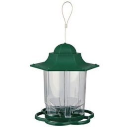 Venkovní zahradní plastové krmítko LUCERNA 1,4 l/22 cm
