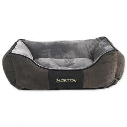 Pelíšek SCRUFFS Chester Box Bed šedý M                                                            
