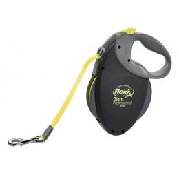 Vodítko FLEXI Giant Professional L 10m/50kg Pásek Neon