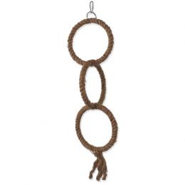 Hračka EP lanové kruhy závěsné 50 cm