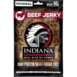INDIANA Jerky hovězí Original ZIP 90g