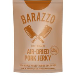 Barazzo Jerky Pork Honey Mustard 125g